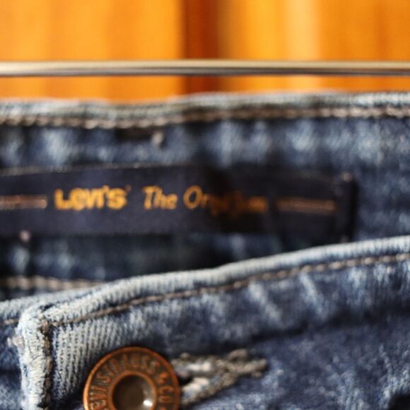 Levi’s Mid Rise Skinny Leg Jeans Women’s Blue Denim Size 10M – Made in Mexic - Picture 9 of 13